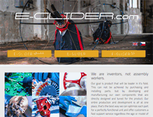 Tablet Screenshot of e-glider.com